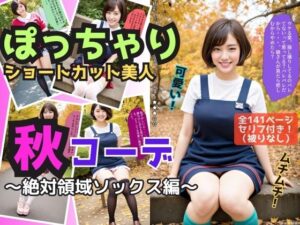 ぽっちゃり系ショートカット美人の秋コーデ〜絶対領域ソックス編〜(あらぶるま18＋) [d_466575]