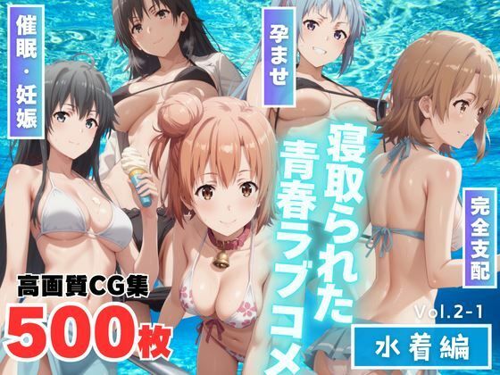 寝取られた青春ラブコメ 〜水着編〜Vol.2-1(もふもふピクセルズ) [d_466948]