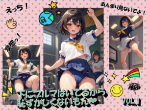 下にブルマはいてるから恥ずかしくないもんVOL.1(panpanyama＋3D) [d_467053]