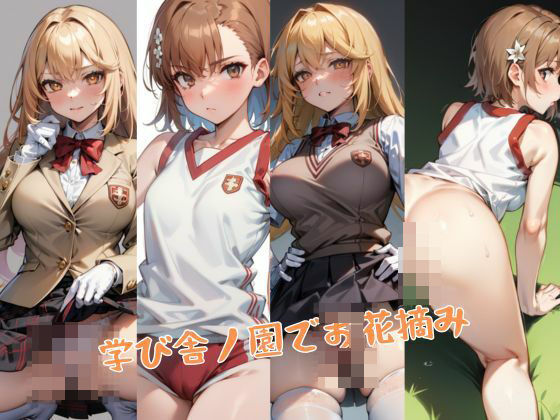 学び舎ノ園でお花摘み(はいにょー) [d_468188]