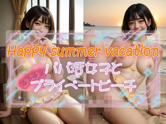 Happy summer vacation パパ活女子とあちあちプライベートビーチ(Renjiro出版) [d_469765]