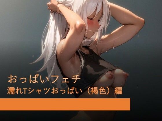 おっぱいフェチ 濡れTシャツおっぱい（褐色）編(フェチ工房) [d_470674]