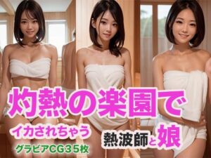 灼熱の楽園でイカされちゃう熱波師と娘(ウエゾン) [d_470742]