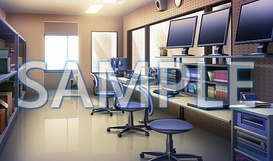 【背景素材】放送室（6175_bg10）【時間差分あり】(XERO) [d_471280]