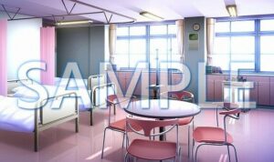 【背景素材】保健室（6199_bg06）【時間差分あり】(XERO) [d_471351]
