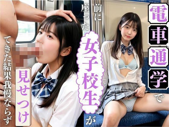電車通学の女子校生の見せつけに我慢できず(ジブン) [d_471359]