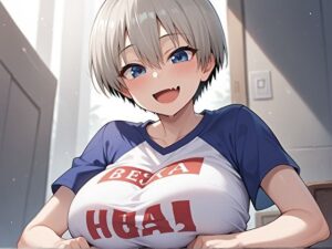 生意気爆乳後輩と汗だくSEX(machua) [d_471610]