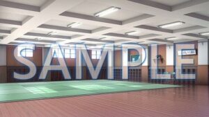 【背景素材】武道場（1385_bg26）【時間差分あり】(XERO) [d_471800]