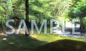 【背景素材】キャンプ場 山中（6229_bg08）【時間差分あり】(XERO) [d_472184]