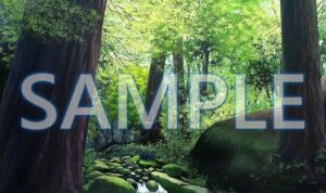 【背景素材】山中（6229_bg12）【時間差分あり】(XERO) [d_472233]