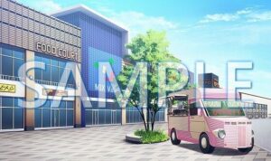 【背景素材】ショッピングモール 外観（6229_bg13）【時間差分あり】(XERO) [d_472237]