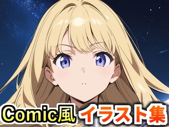 AIキャラ素材集3 魔法少女のWebコミック風(AIいらすと屋) [d_473404]