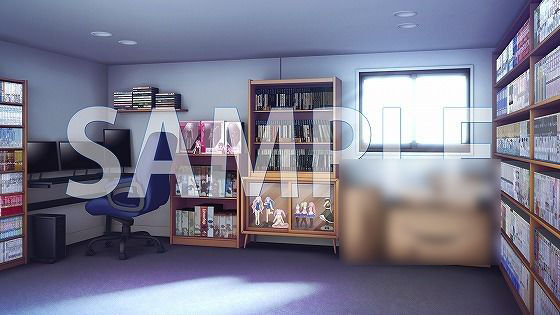 【背景素材】男の子の部屋（7004_bg02）【時間差分あり】(XERO) [d_473493]