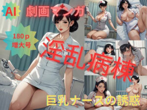 淫乱病棟AI劇画マンガ巨乳ナースの誘惑180ページ増大号(アイデン) [d_473865]