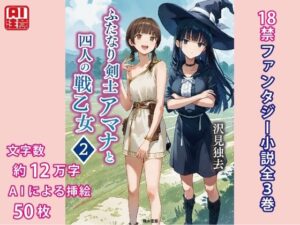 ふたなり剣士アマナと四人の戦乙女 第2巻(獨去書房) [d_473882]