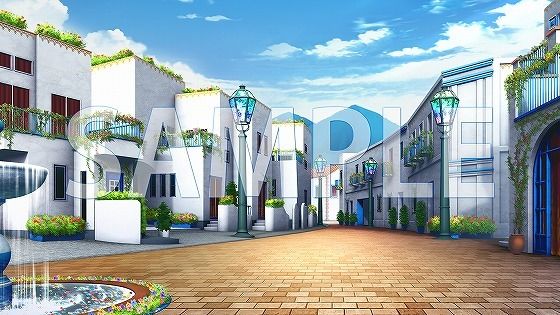 【背景素材】街（7004_bg09）【時間差分あり】(XERO) [d_473985]