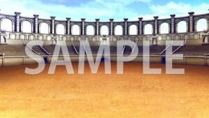 【背景素材】コロシアム（7004_bg12）【時間差分あり】(XERO) [d_473995]