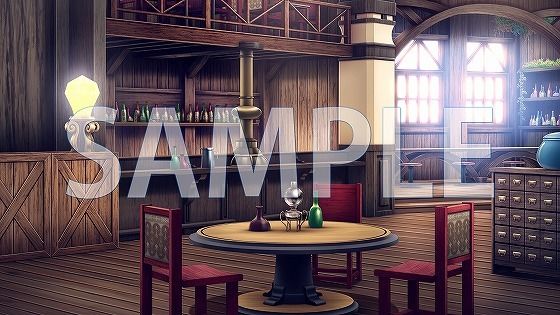 【背景素材】店内（6267_bg03）【時間差分あり】(XERO) [d_474055]