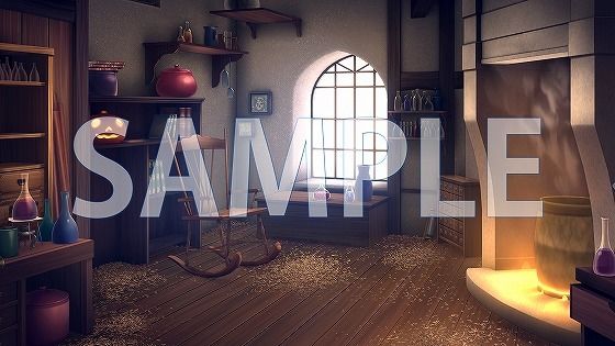 【背景素材】工房（6267_bg04）【時間差分あり】(XERO) [d_474056]