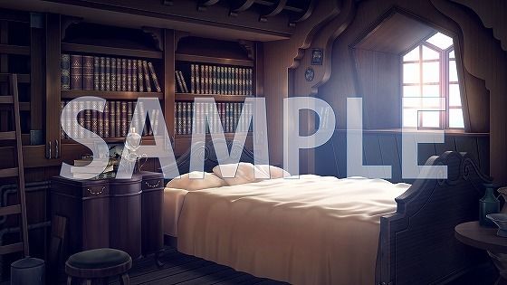 【背景素材】寝室（6267_bg05）【時間差分あり】(XERO) [d_474061]