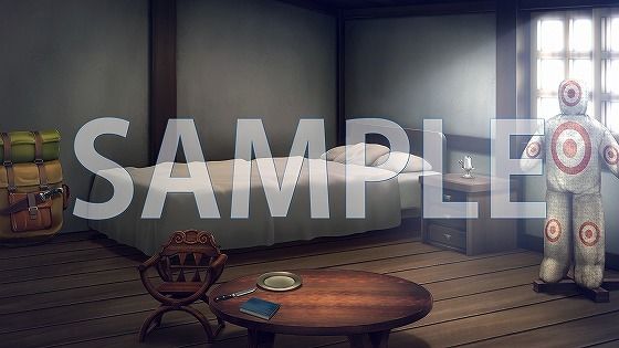 【背景素材】戦士の部屋（6267_bg07）【時間差分あり】(XERO) [d_474065]