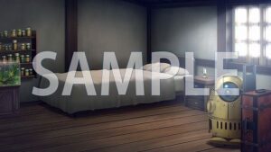 【背景素材】発明家の部屋（6267_bg09）【時間差分あり】(XERO) [d_474075]