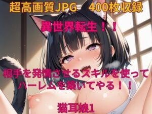 異世界転生！相手を発情させるスキルでハーレムを築いてやる！猫耳娘1(みやふじ屋) [d_474532]