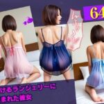 透けるランジェリーに包まれた彼女(AI天国) [d_474868]