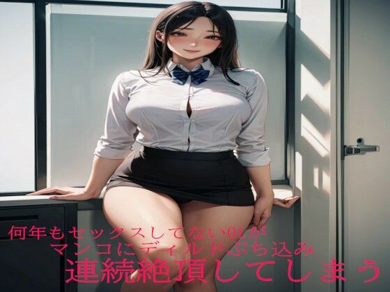 何年もセックスしてないOLがマンコにディルドぶち込み連続絶頂してしまう(ガールズコレクション) [d_475483]