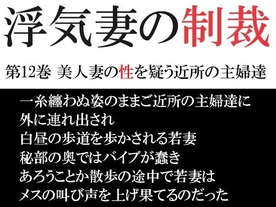 浮気妻の制裁 第12巻 美人妻の性を疑う近所の主婦達(海老沢  薫) [d_475502]
