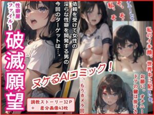 【ヌケるAIコミック】性癖屋ファイル1「破滅願望」(SEI’s factory) [d_475593]