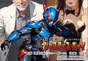 真・正義戦士ジャスティスボーイ 第7話「黒服兄妹とバニー・ガール（前編）」(真城のソフトハウス) [d_475747]