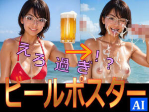 えろ過ぎ！？ビールポスター(nice niche neet) [d_476835]