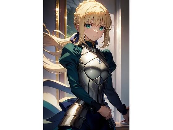 セイバー  アル〇リア白下着（86枚）(ひぐまアート) [d_476846]