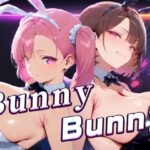 Bunny Bunny（バニーバニー）白バニーと黒バニーのエッチなサービス(下駄箱往復) [d_477785]