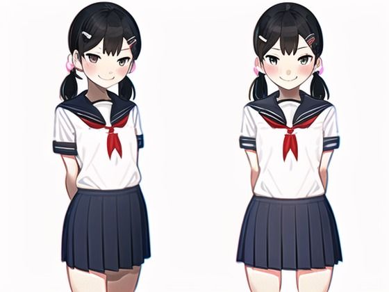 せーふく立ち絵(AI大全本舗 学園長初の裏物写真集をご覧あれ) [d_255346]