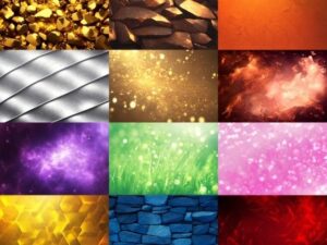 【色々な色のテクスチャ背景1】著作権フリーの高解像度画像（100枚）(Game Material Store) [d_268548]