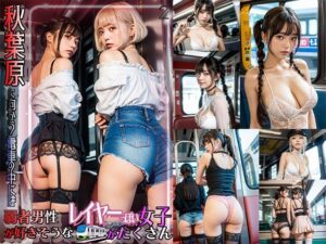 AI秋葉原に向かう電車の中には弱者男性の好きそうな女の子がたくさん2_FANZA版(AI4090man) [d_300117]