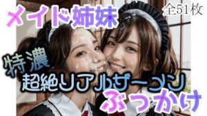 メイド姉妹 特濃ザーメンぶっかけ(Bukker’s BUKKAKE Pictures) [d_306749]