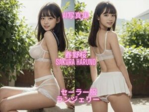 AI写真集 春野桜 Sakura Haruno セーラー服ランジェリー(Premium Girls) [d_309104]