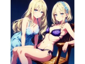 金髪クールな下着美少女AIイラスト集※アニメ【400枚】(AIイラスト冒険者) [d_311911]