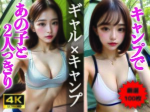 【AIグラビア写真集】ギャル×キャンプ100選 ＃70(AI美女クリエイターNINO) [d_322764]