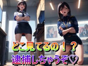 どこ見てるの！？逮捕しちゃうぞ(panpanyama1) [d_332836]