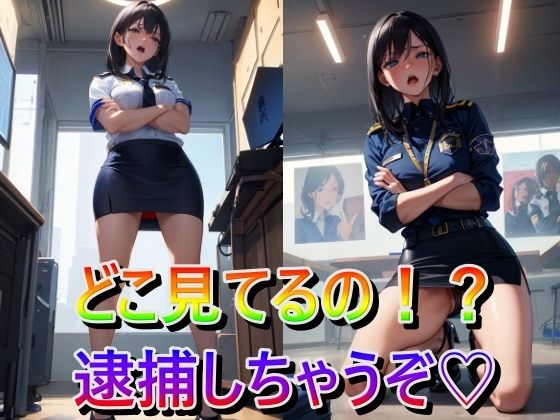 どこ見てるの！？逮捕しちゃうぞ(panpanyama1) [d_332836]