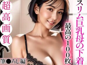 【超高画質グラビア写真集】スリム巨乳母の下着。最高の100枚〜筆●ろし編〜(あふれる母性【AIイラスト】) [d_335961]