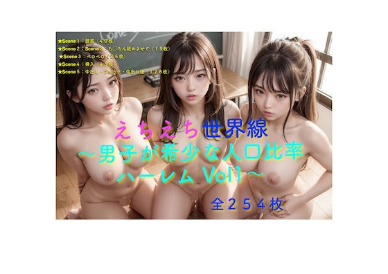 えちえち世界線 〜男子が希少な人口比率 ハーレムVol.1〜(Cameron’s room) [d_336057]