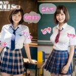 二人きりの秘密の教室2 【AIヌード写真集】TOKYO AI DOLLS(AI DOLLS出版) [d_340653]