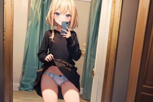 下着の女性 vol.2(blue moonのAI画房) [d_344948]