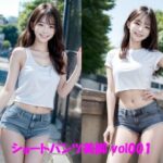 ショートパンツ美脚 vol001(カマキリン) [d_347327]