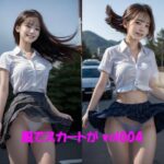 風でスカートが vol004(カマキリン) [d_348974]